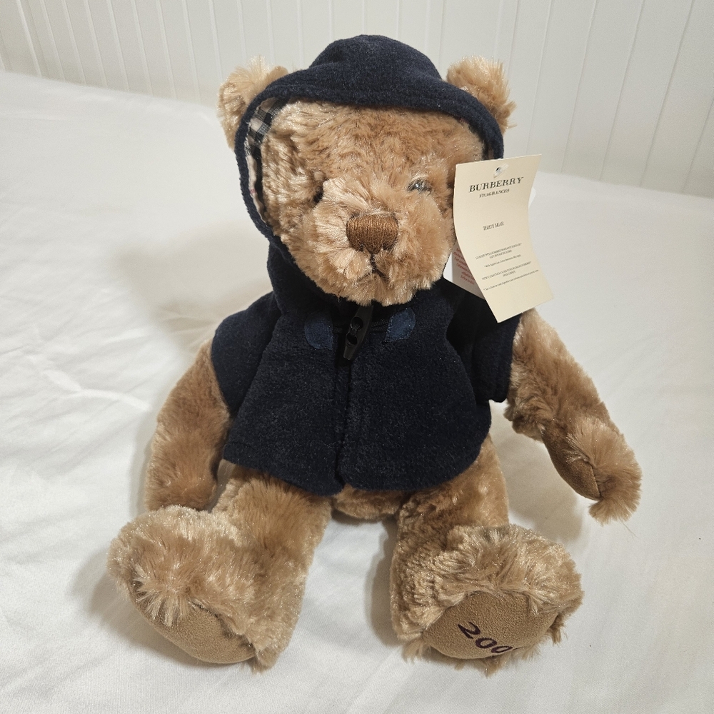 Vintage Burberry Fragrance BearPlush,  2009, NWT